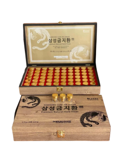 AN CUNG NGƯU HOÀNG HOÀN HỘP GỖ